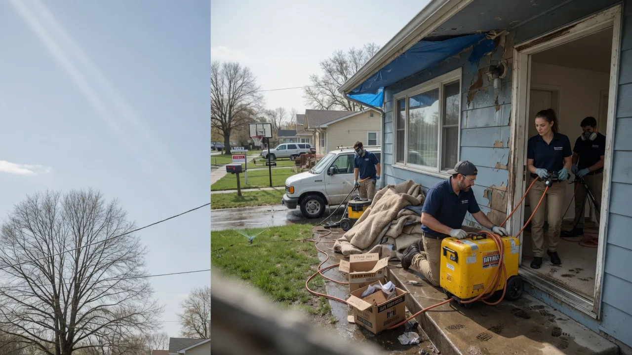 Basement Flood Cleanup in Hines, MN near me